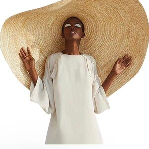 Oversized Straw Hat